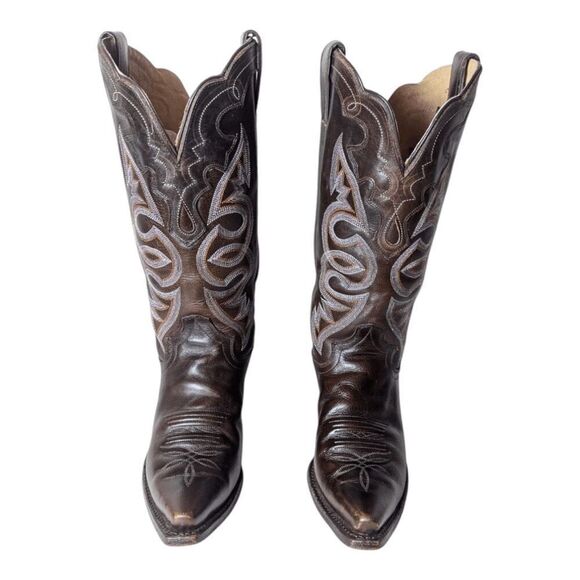 JUSTIN BOOTS Women's Classic L430 Testa Torino Western Boot Size 8B - Picture 4 of 9